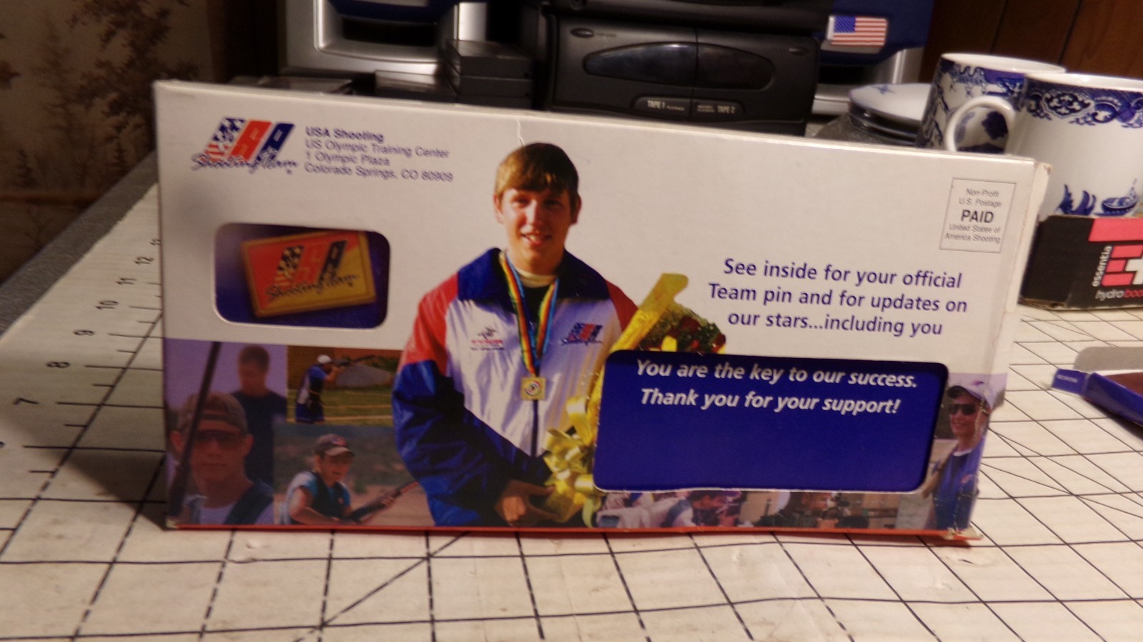 USA Shooting Team Pin.