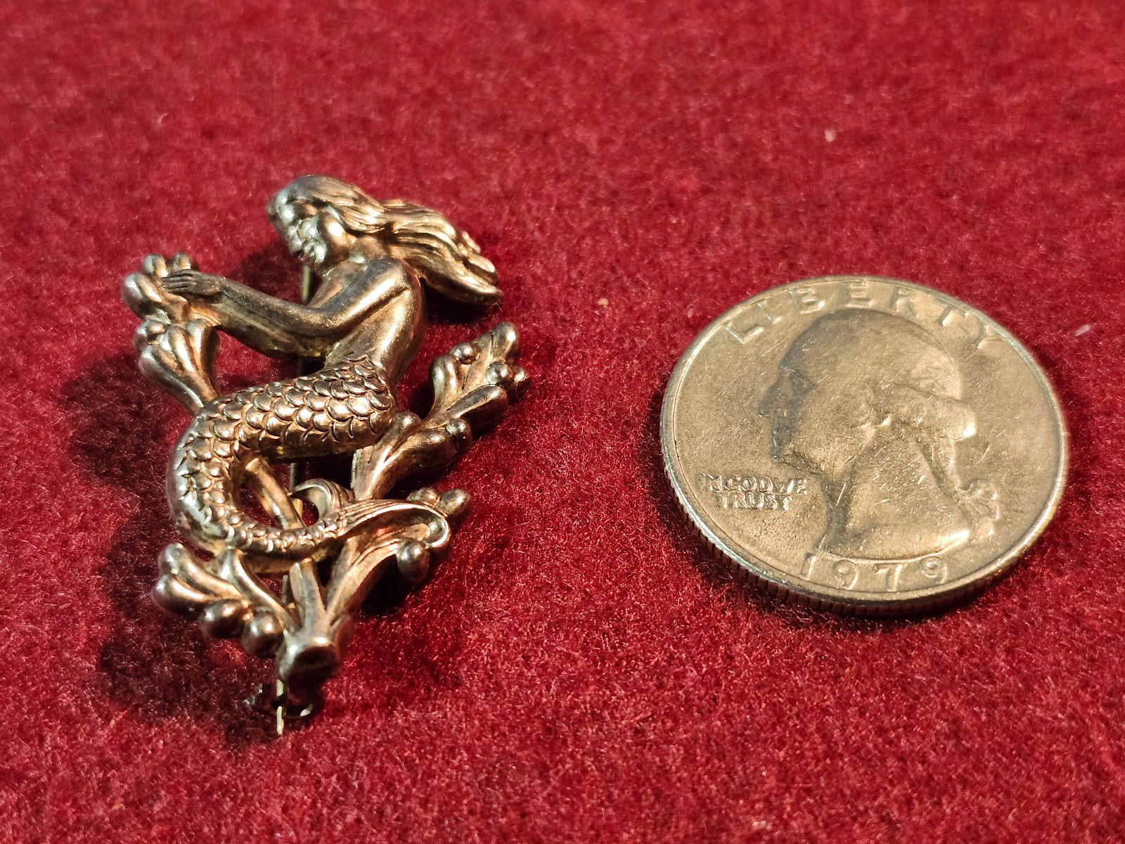 RARE Sterling WWll Submarine School +Sweetheart Pin, Victory Mermaid...C Clasp RARE Sterling WWll Submarine School +Sweetheart Pin, Victory Mermaid...C Clasp
