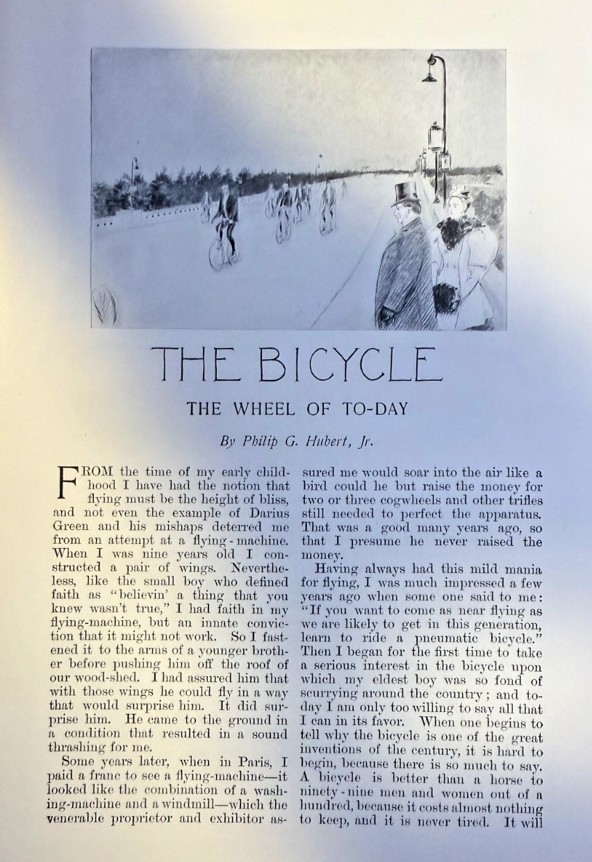 1895 Bicyclers & Bicycling illustrated 1895 Bicyclers & Bicycling illustrated