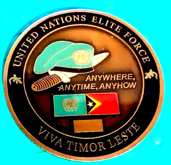 ULTRA RARE UNITED NATIONS ELITE FORCE ON A MISSION IN EAST TIMOR 1.75\
