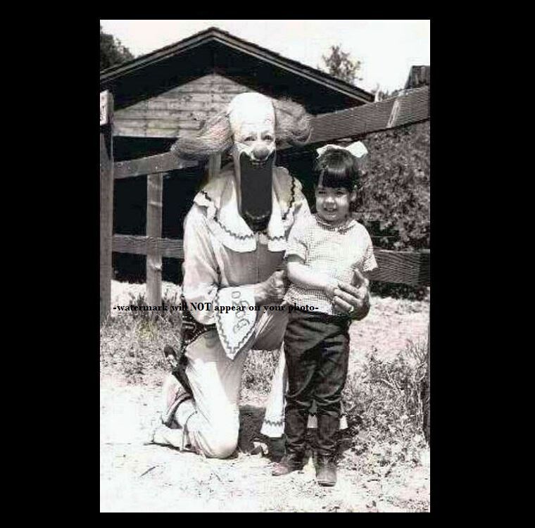 Scary Vintage Creepy Clown PHOTO Freak Weird Halloween Long Face It is Weird Scary Vintage Creepy Clown PHOTO Freak Weird Halloween Long Face It is Weird