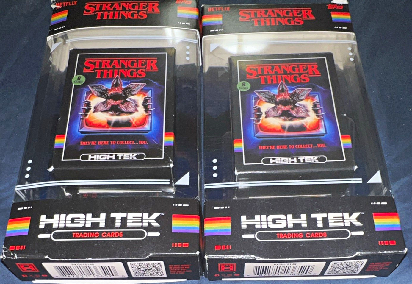 Topps 2017 Stranger Things High Tek Trading Cards 2 opened Boxes w/ Cards Topps 2017 Stranger Things High Tek Trading Cards 2 opened Boxes w/ Cards