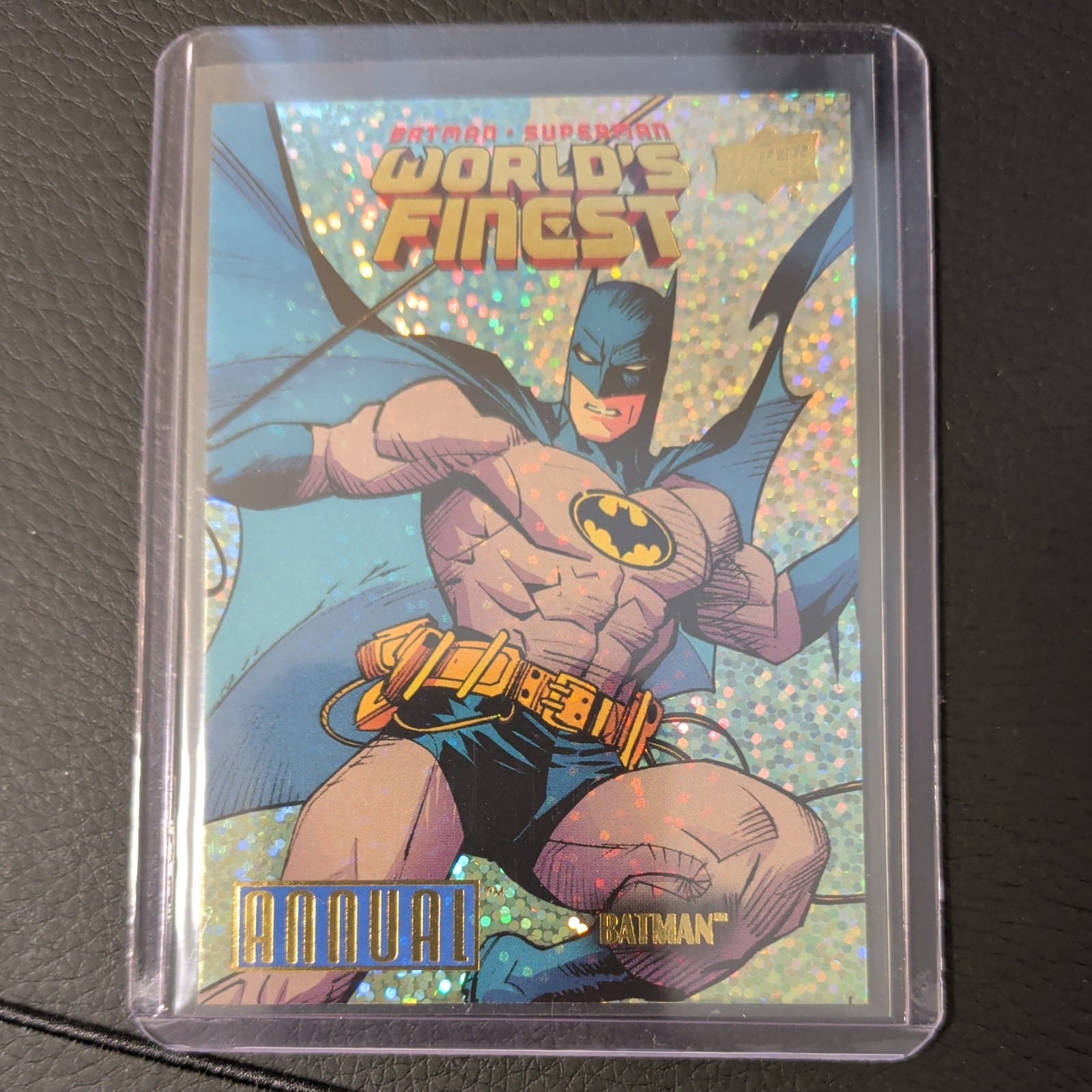 2023 Upper Deck DC Annual Batman/Superman World’s Finest Sparkle 61/99 Batman 2023 Upper Deck DC Annual Batman/Superman World’s Finest Sparkle 61/99 Batman