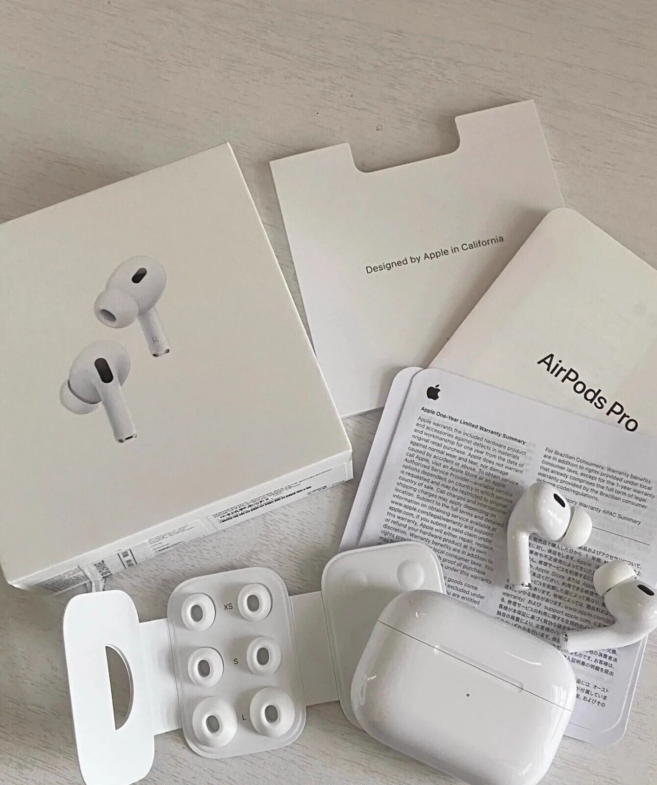 Apple AirPods Pro 2nd Generation Earbuds With MagSafe Charging Case