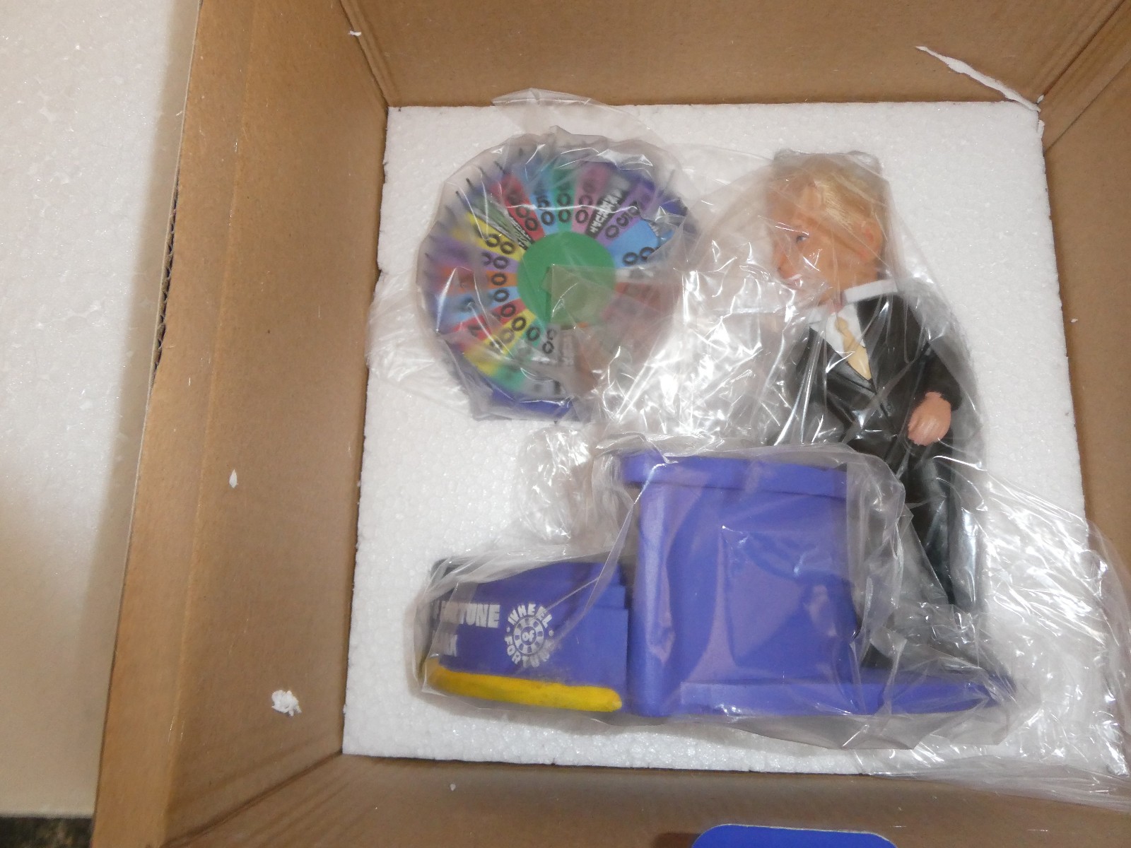 HTF LE 2022 Wheel of Fortune Pat Sajak Bobblehead Figure 8\ HTF LE 2022 Wheel of Fortune Pat Sajak Bobblehead Figure 8\