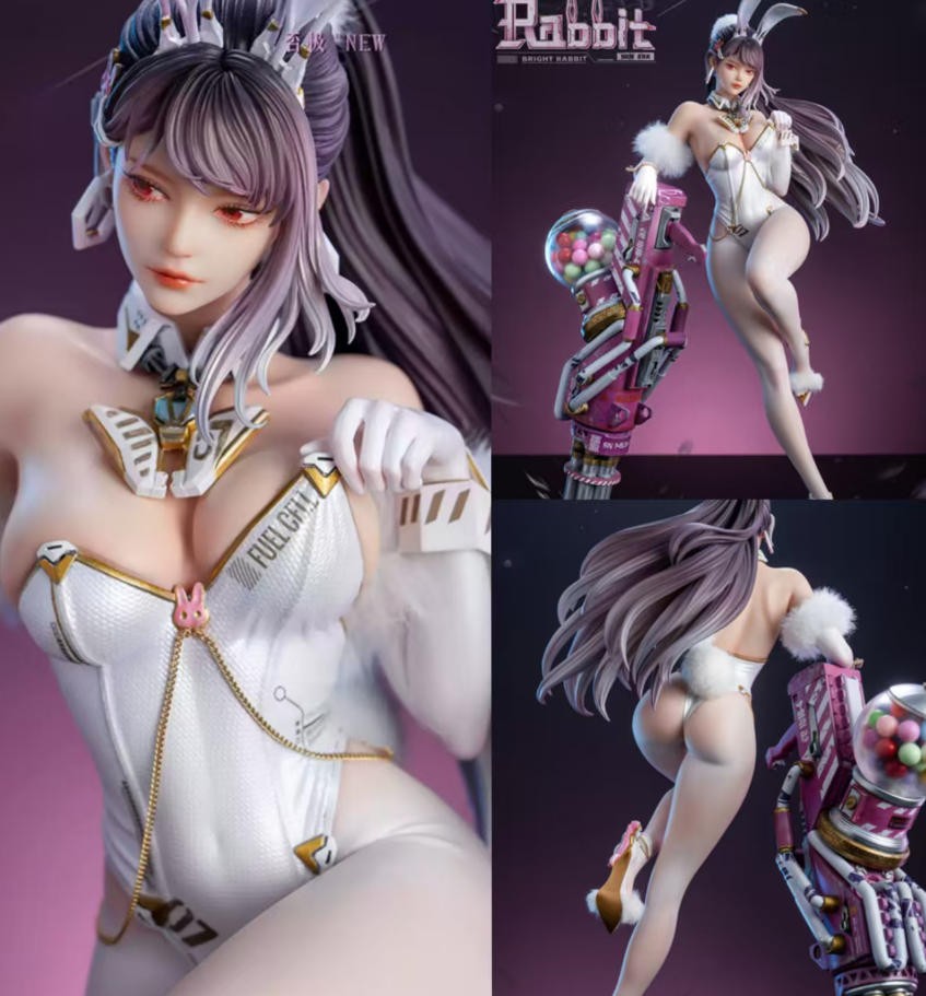New Era × Loull Aroll Bright Rabbit 36.1cm/14.2In 1/6 Painted Figure Collectible New Era × Loull Aroll Bright Rabbit 36.1cm/14.2In 1/6 Painted Figure Collectible