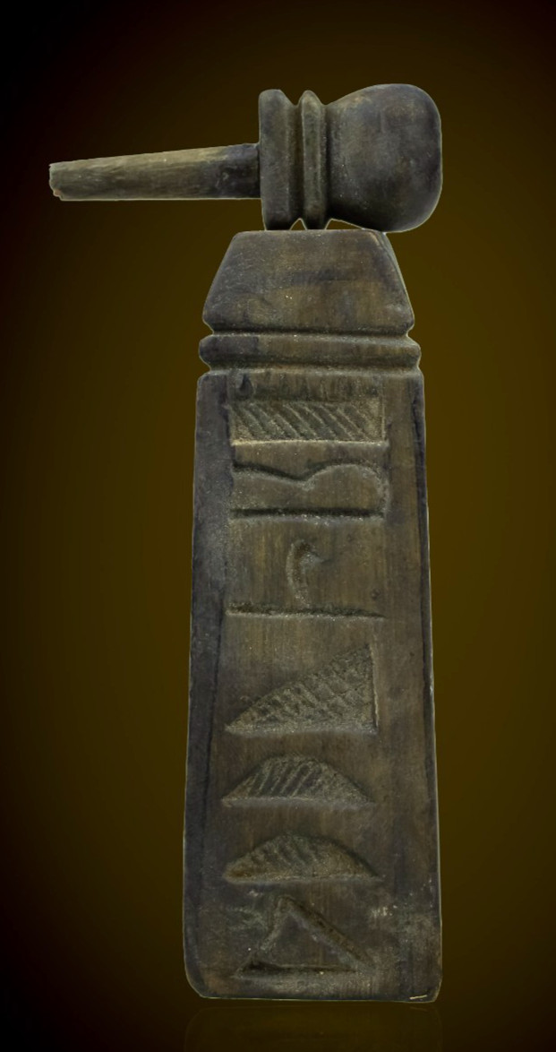 Ancient Egyptian Makhala Incense Burner Urn Rare Pharaonic Style Artifact BC