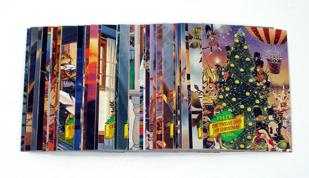 1995 Fleer Christmas Trading Card Set (42) Nm/Mt