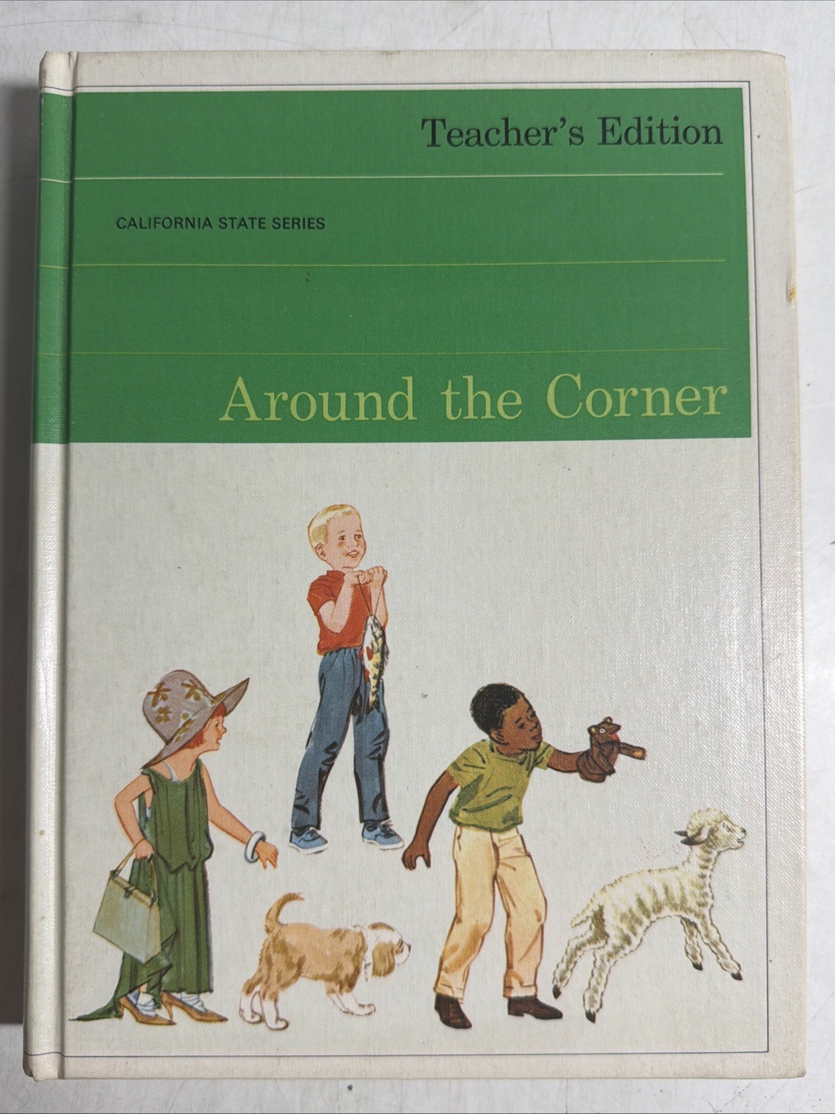 AROUND THE CORNER Vintage Reading Book School Teacher Classroom 60s Harper & Row AROUND THE CORNER Vintage Reading Book School Teacher Classroom 60s Harper & Row