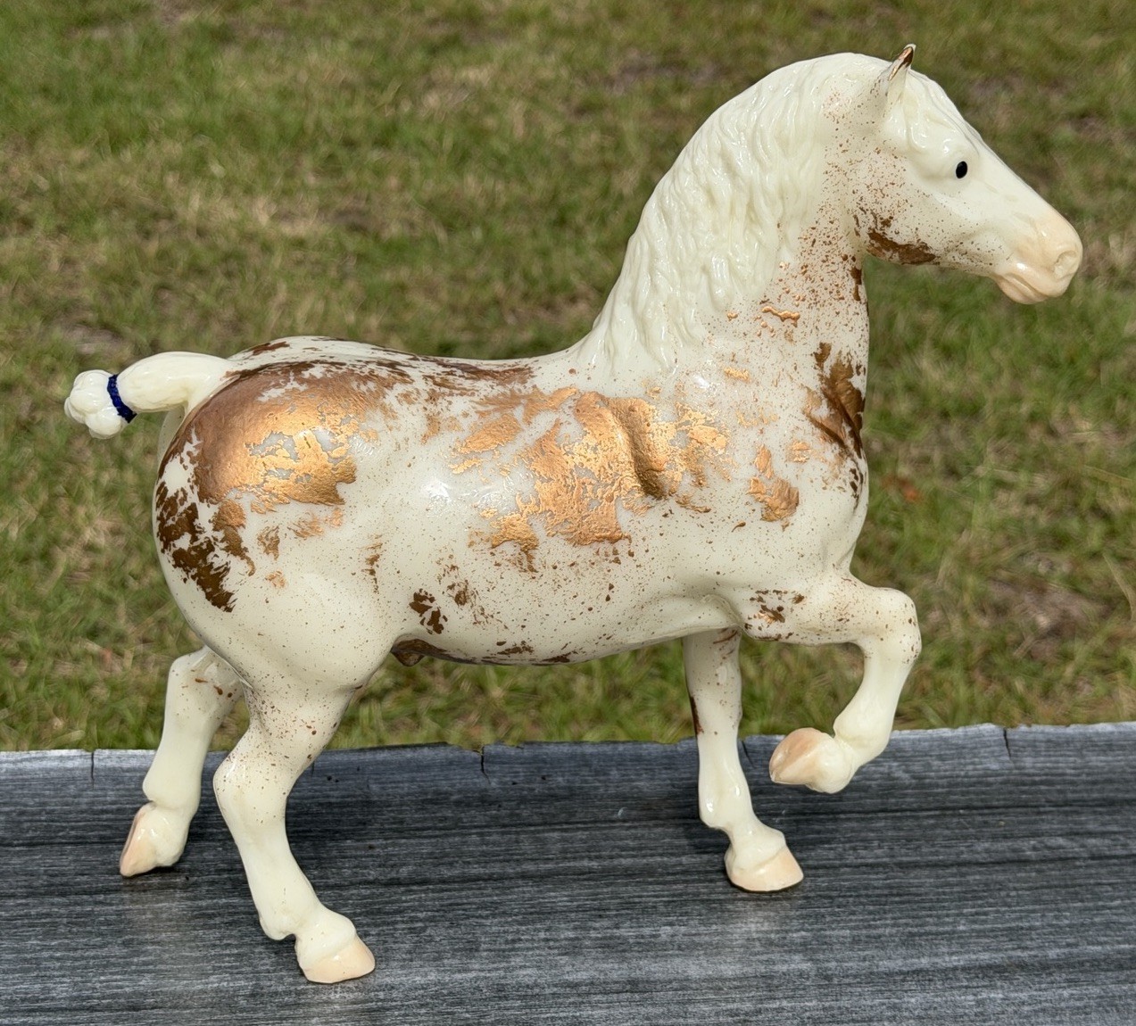 Breyer Custom Gold Paint Belgian Breyer Custom Gold Paint Belgian