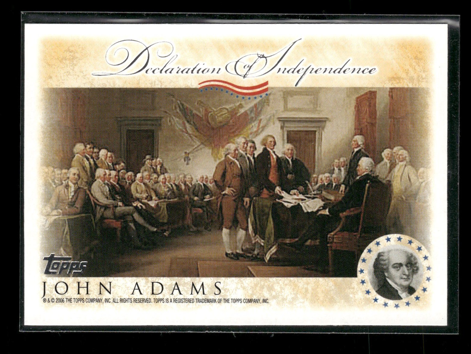 2006 Topps #NNO Josiah Bartlett Signers of the Declaration of Independence 2006 Topps #NNO Josiah Bartlett Signers of the Declaration of Independence