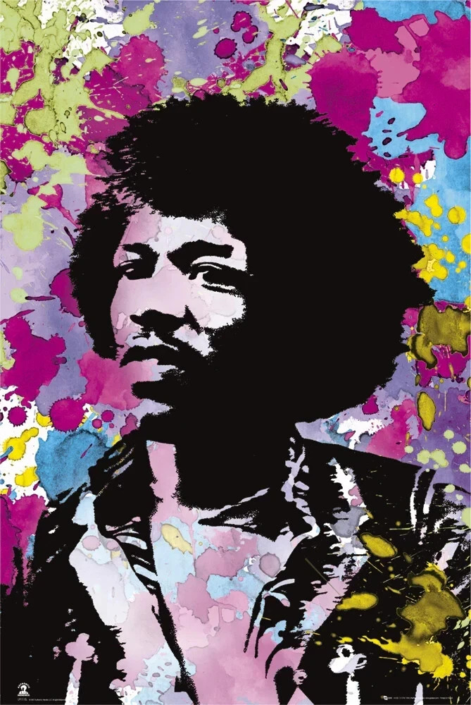 Jimi Hendrix Poster Official | 2007 | Never Opened Jimi Hendrix Poster Official | 2007 | Never Opened