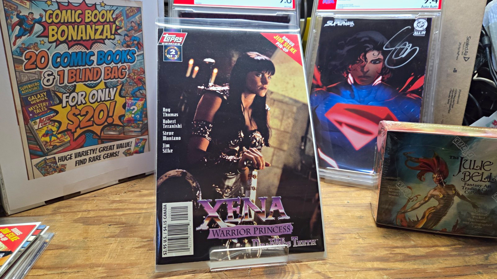 Topps Comics Xena: Warrior Princess #2 (The Dragon\'s Teeth) Animated And Photo Topps Comics Xena: Warrior Princess #2 (The Dragon\'s Teeth) Animated And Photo