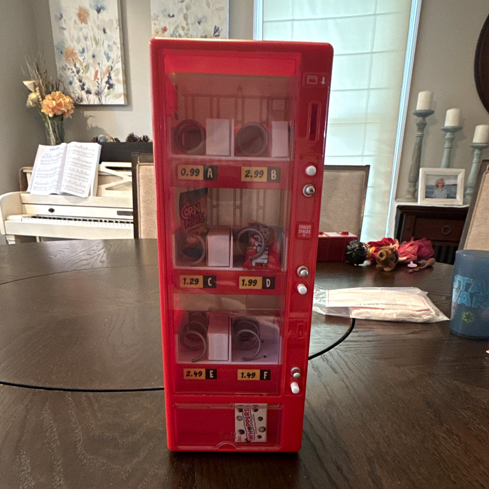 Mini Brand Red Candy Vending Machine Mini Brand Red Candy Vending Machine