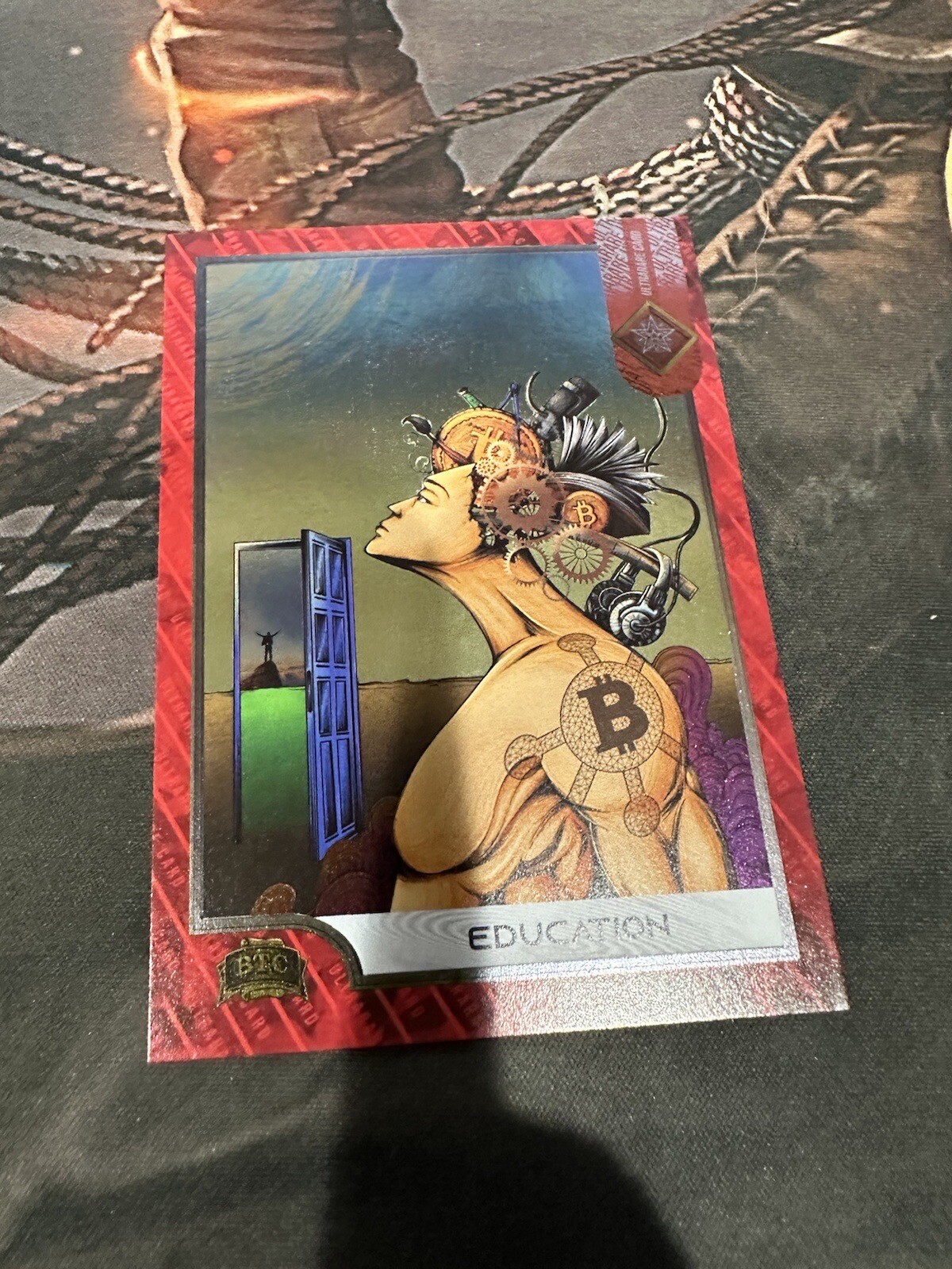 2022 Bitcoin Trading Cards Series 1: Education - Card #20 Ultra Rare
