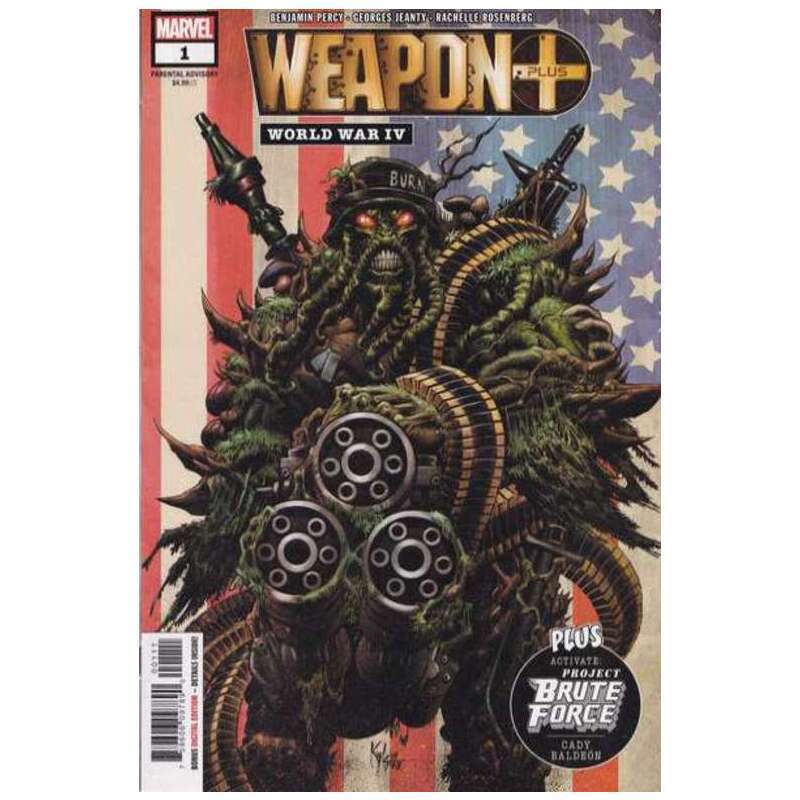 Weapon Plus: World War IV #1 in Near Mint + condition. Marvel comics [u