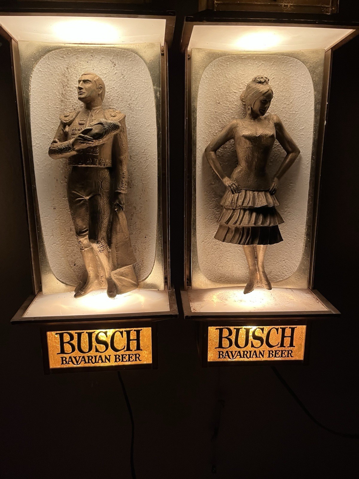 Bush Bavarian Beer Lights Wanted A Señorita And One With The Matador Of Bush Bavarian Beer Lights Wanted A Señorita And One With The Matador Of