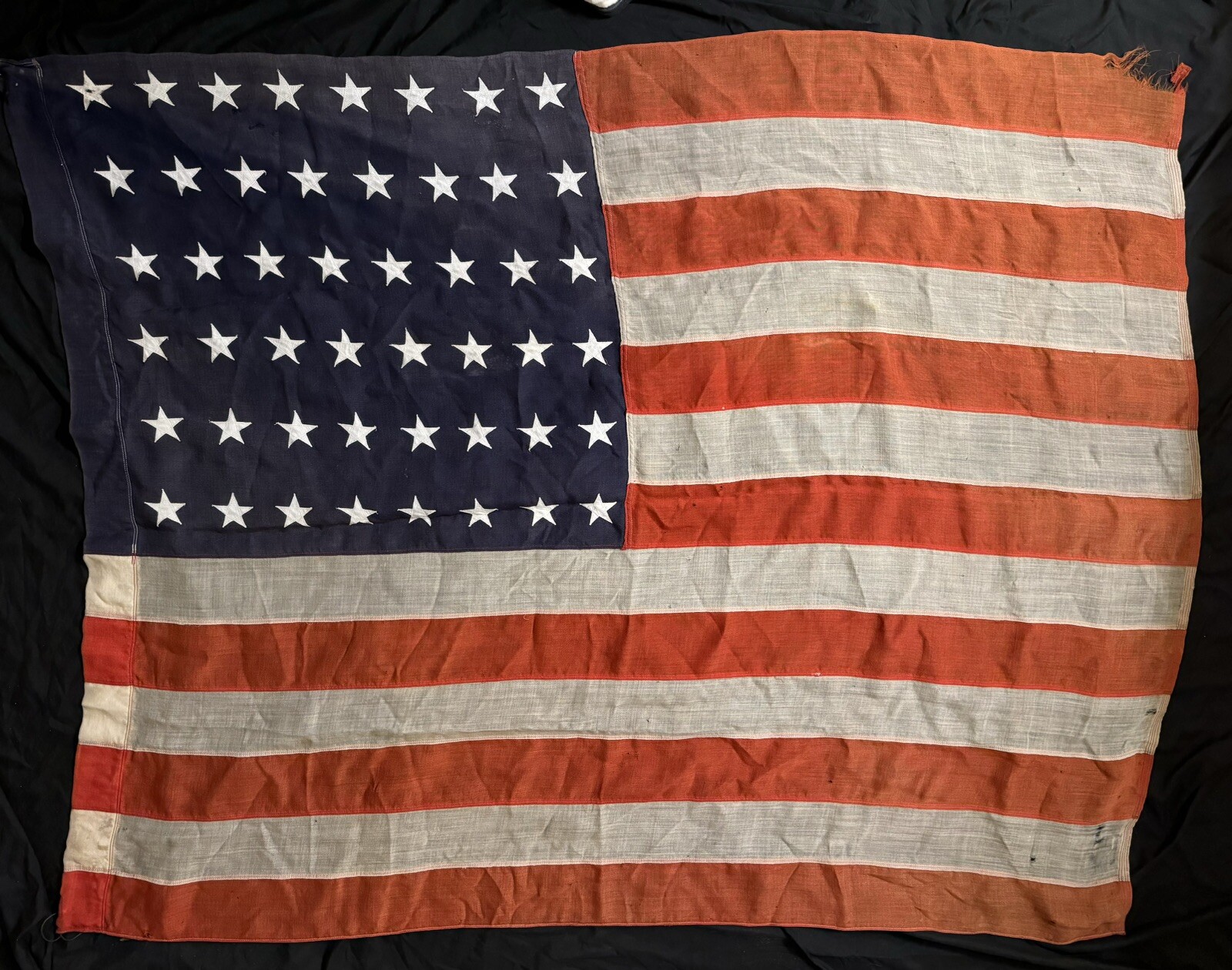Post WWI USMC Regimental Battle Flag • US Marine Corps Battle Flag BANANA WARS