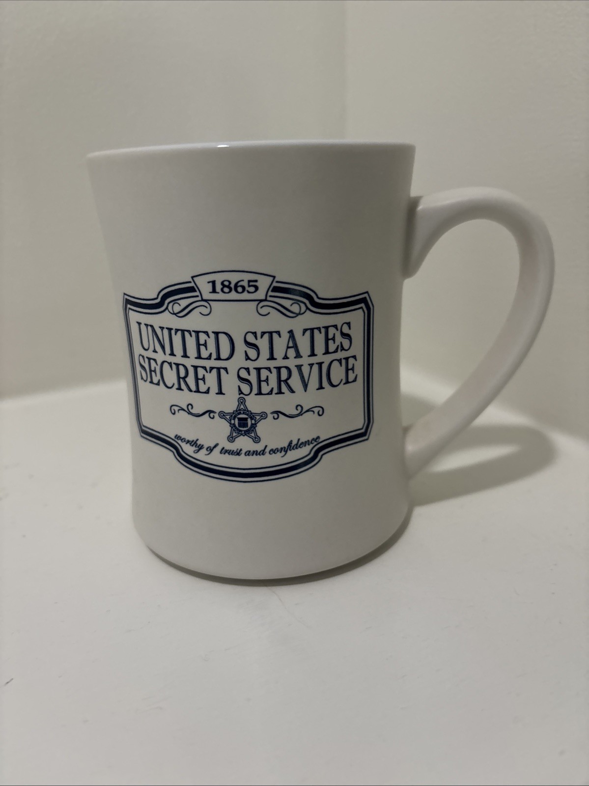 RARE VTG Official RFSJ US Secret Service Collectors Mug Sold in Employee Stores RARE VTG Official RFSJ US Secret Service Collectors Mug Sold in Employee Stores