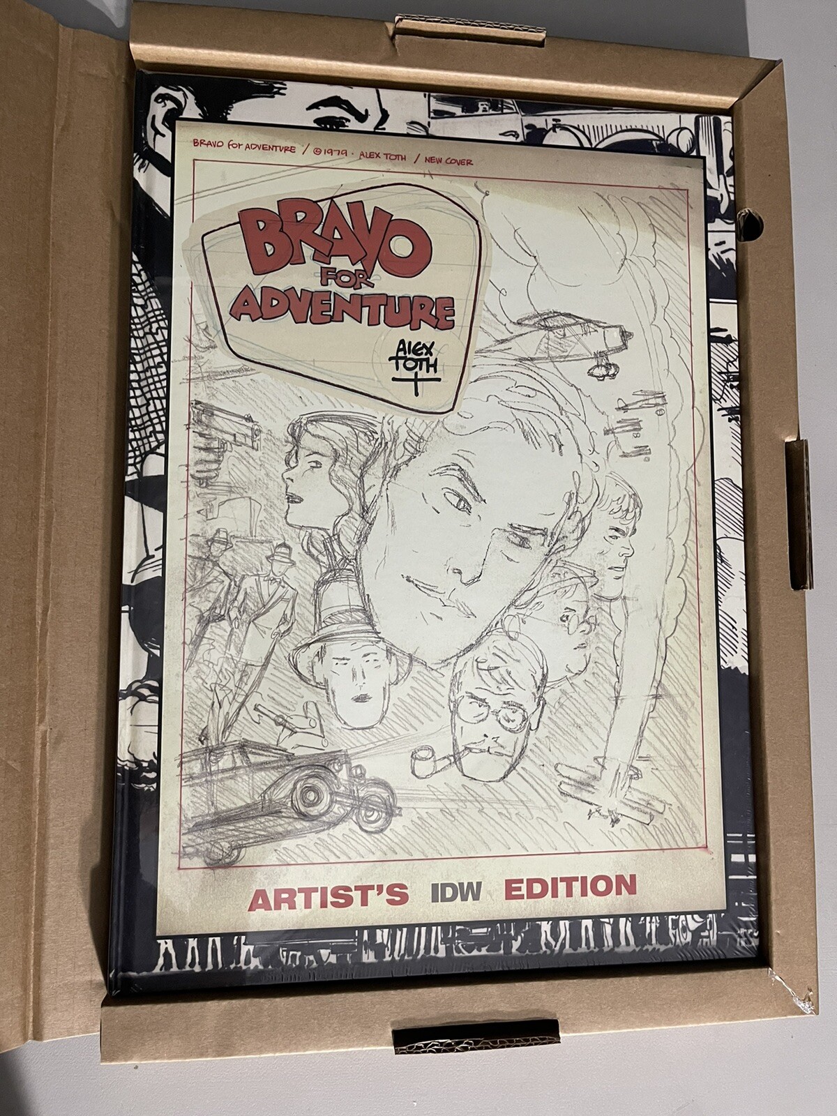 Alex Toth's Bravo for Adventure: Artist's Edition (IDW Publishing February 2017) Alex Toth's Bravo for Adventure: Artist's Edition (IDW Publishing February 2017)