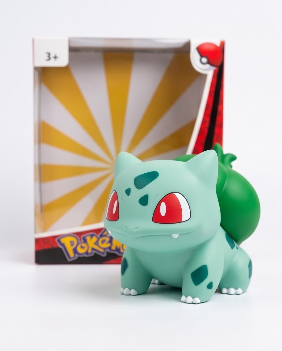 Bulbasaur Figure 4 Inch - Pokemon Monster Collectible Box 30x25cm Bulbasaur Figure 4 Inch - Pokemon Monster Collectible Box 30x25cm