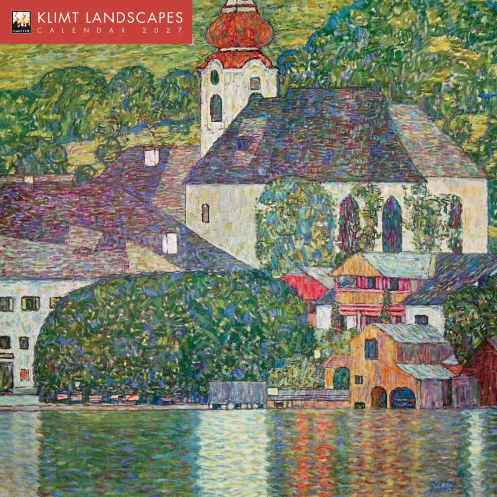 Flame Tree Publishing, Klimt Landscapes 2027 Wall Calendar Flame Tree Publishing, Klimt Landscapes 2027 Wall Calendar