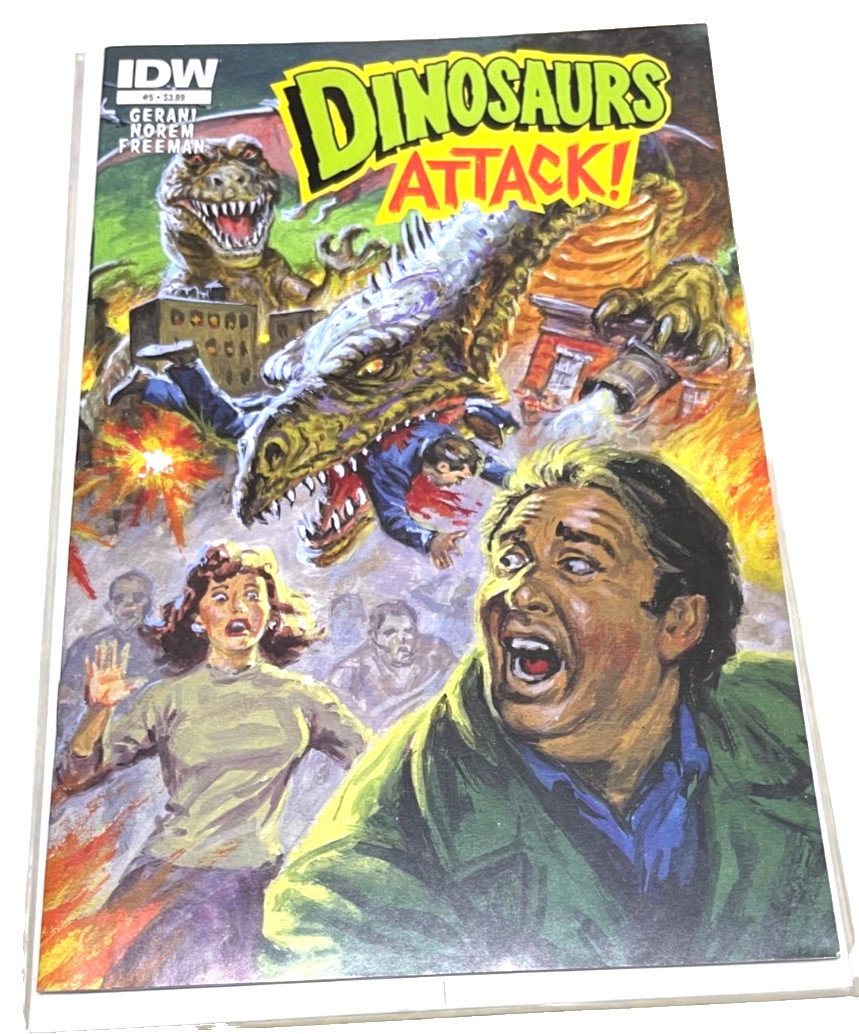 IDW Comics Dinosaurs Attack #5 2013 Low Print Run, NM Cond. IDW Comics Dinosaurs Attack #5 2013 Low Print Run, NM Cond.
