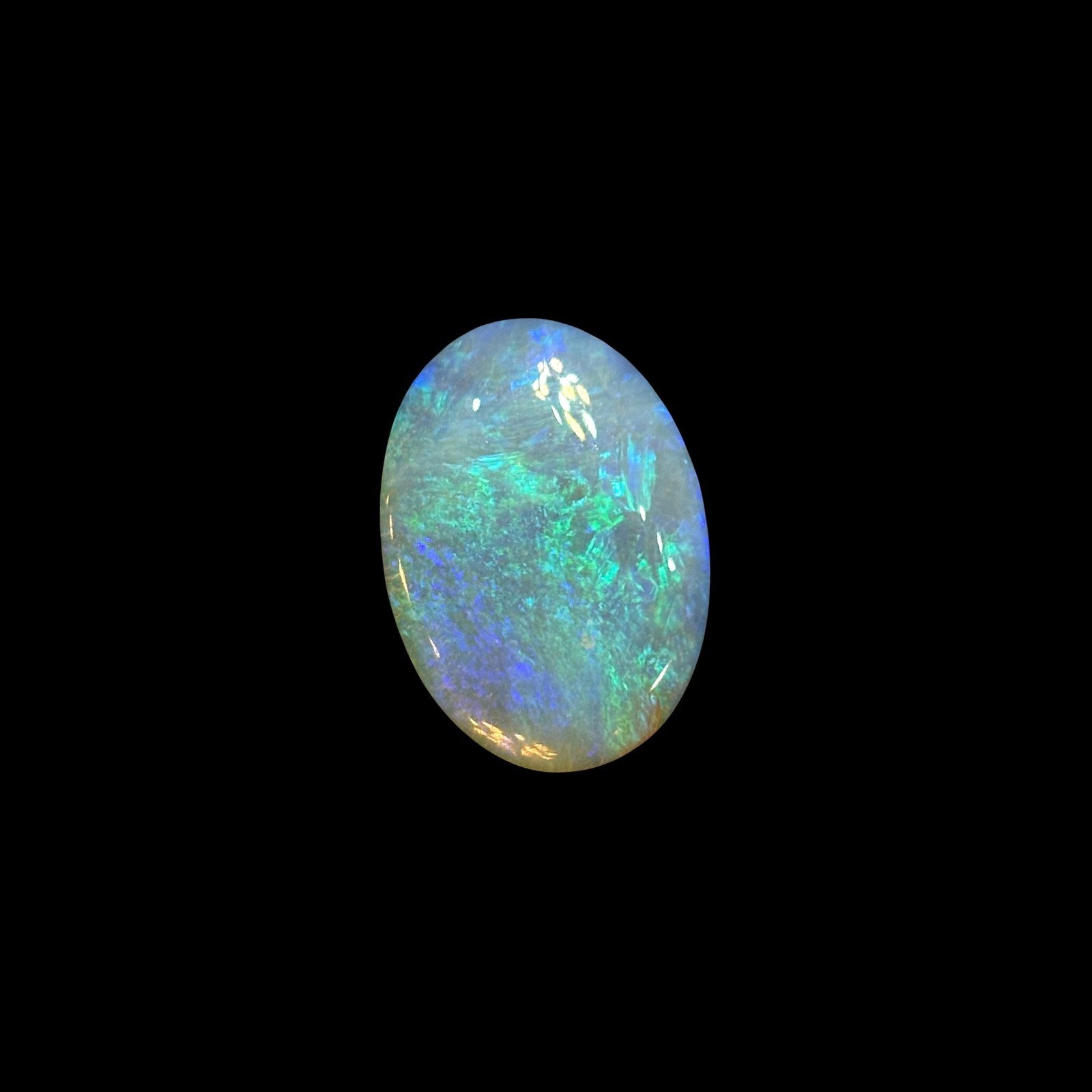 Polished Australian Lambina Water Bending Opal Stone Polished Australian Lambina Water Bending Opal Stone