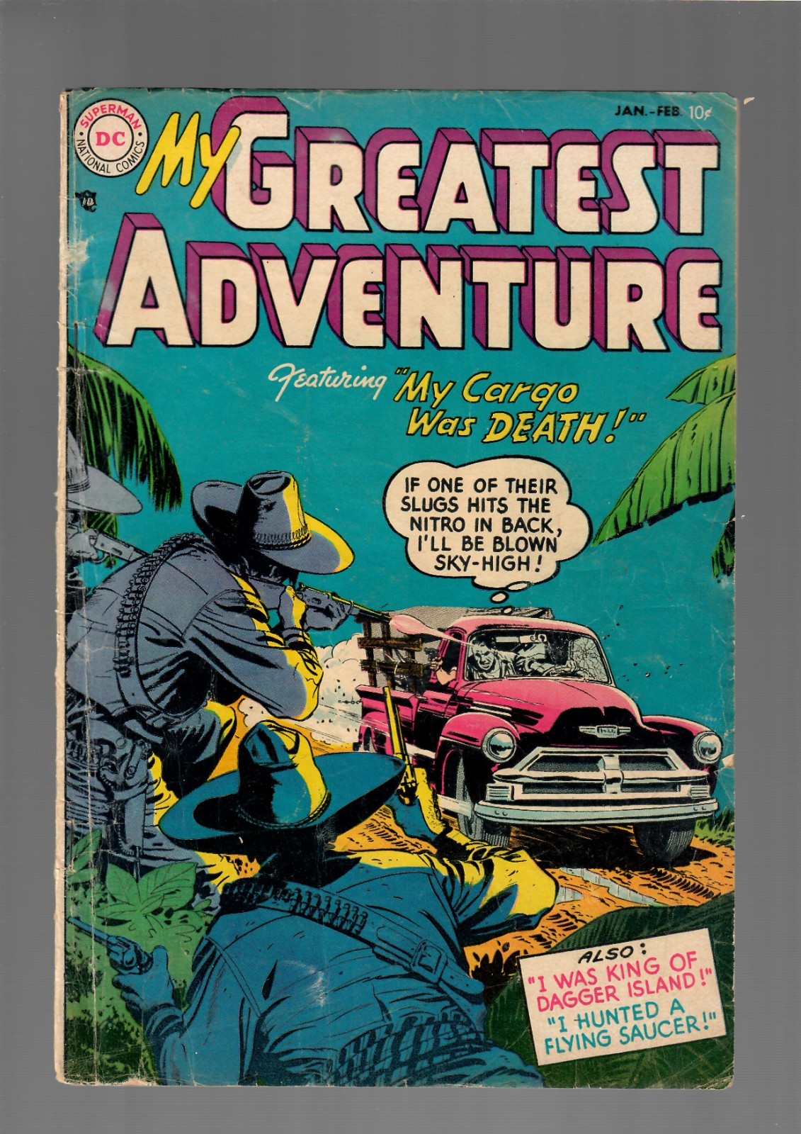 My Greatest Adventure #1 Pre-Code DC Flying Saucer 1955 Prentice L. Starr