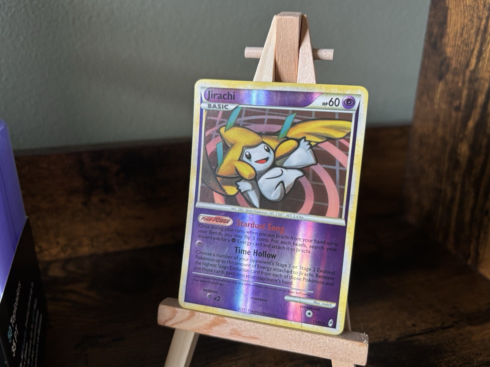 Pokémon TCG Jirachi 11/95 Call of Legends Reverse Holo English 2011 Pokémon TCG Jirachi 11/95 Call of Legends Reverse Holo English 2011
