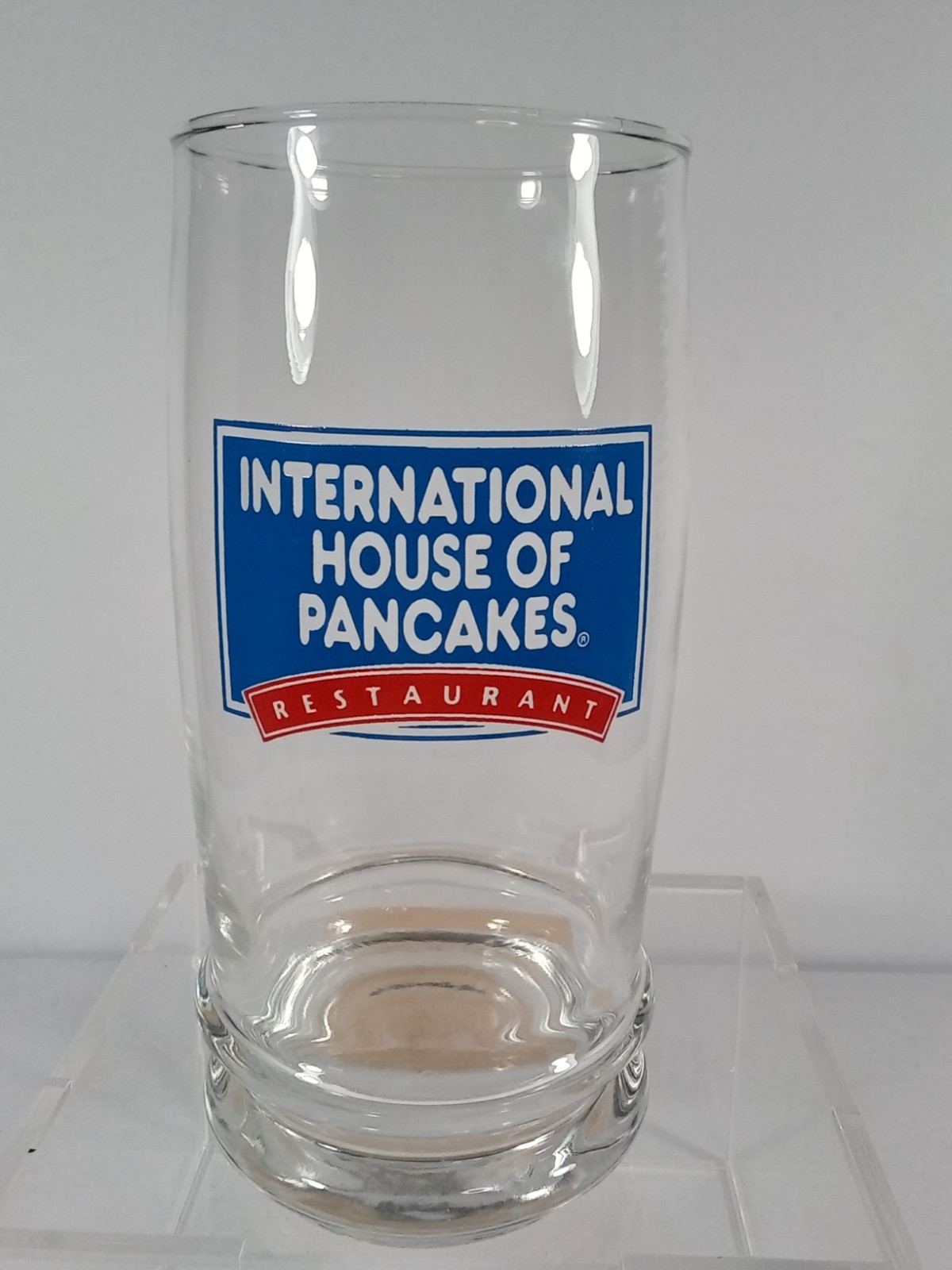 Vintage IHOP International House of Pancakes Glass Tumbler 1970s 16oz USA π₯ Vintage IHOP International House of Pancakes Glass Tumbler 1970s 16oz USA π₯