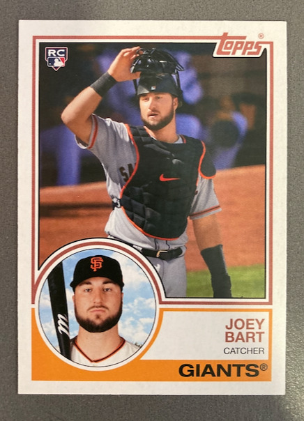 2021 JOEY BART TOPPS ARCHIVES ROOKIE