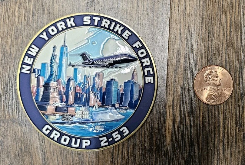 NYPD MULTI AGENCY TF HSI DEA NYSP OCDETF Police Challenge coin Group 2-53 NYPD MULTI AGENCY TF HSI DEA NYSP OCDETF Police Challenge coin Group 2-53