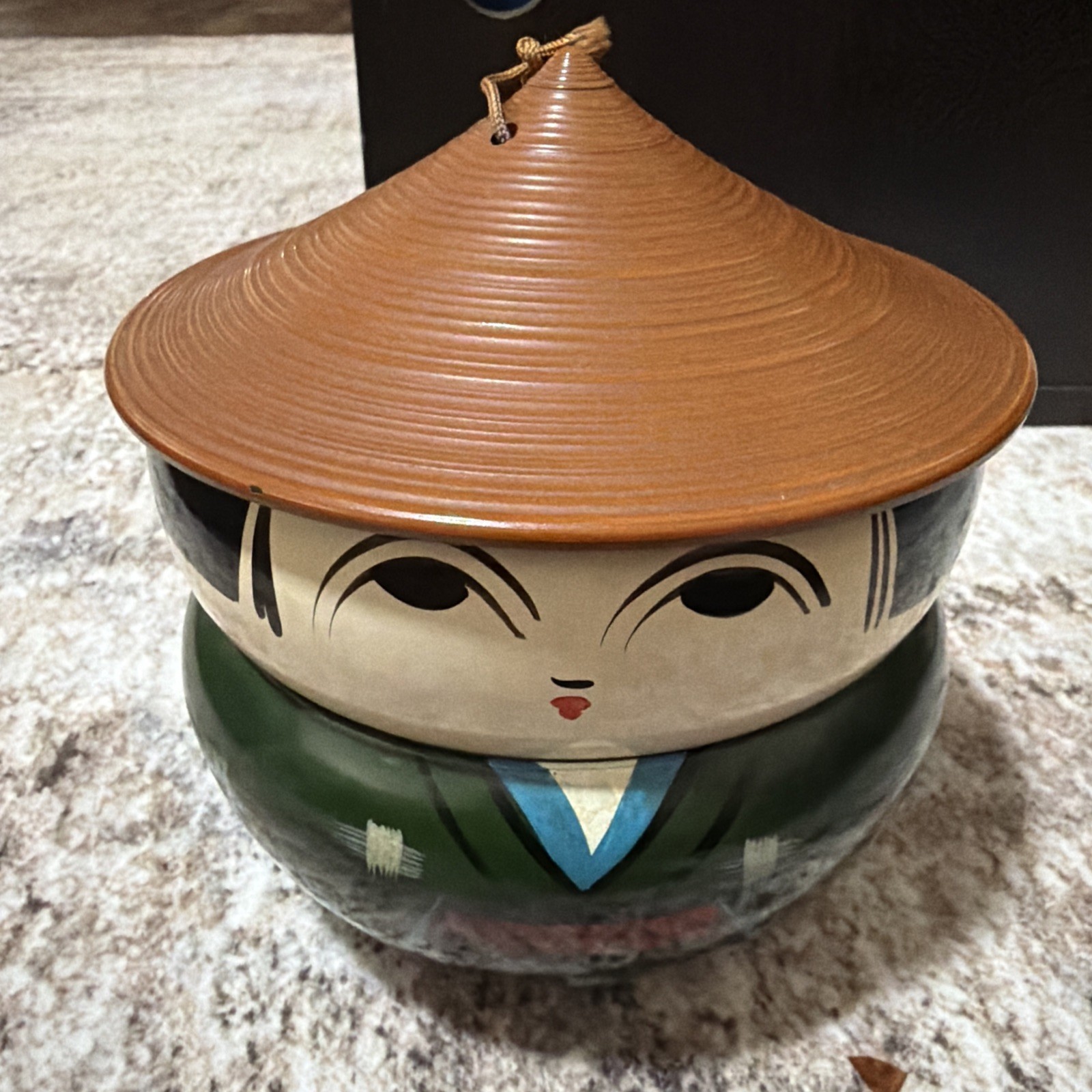 Vintage Japanese Kokeshi Lacquerware Stacking Bento Candy Bowl Tiered Jubako Vintage Japanese Kokeshi Lacquerware Stacking Bento Candy Bowl Tiered Jubako