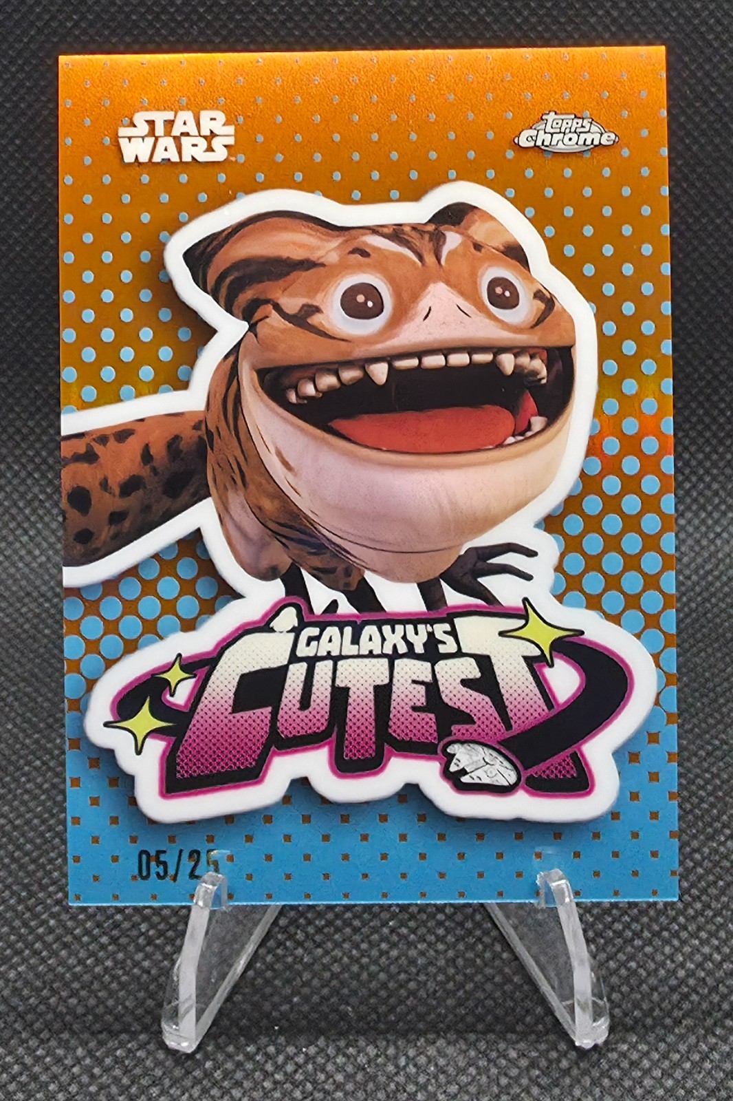 2026 Topps Chrome Star Wars Galaxy\'s Cutest Loth-Cat Refractor 05/25