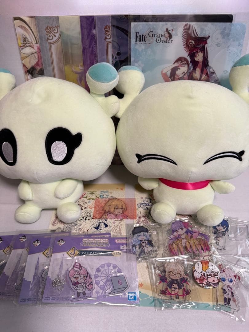 Fate/Grand Order Merchandise Clearance Set with Plush, Acrylic Stand & Mor Fate/Grand Order Merchandise Clearance Set with Plush, Acrylic Stand & Mor