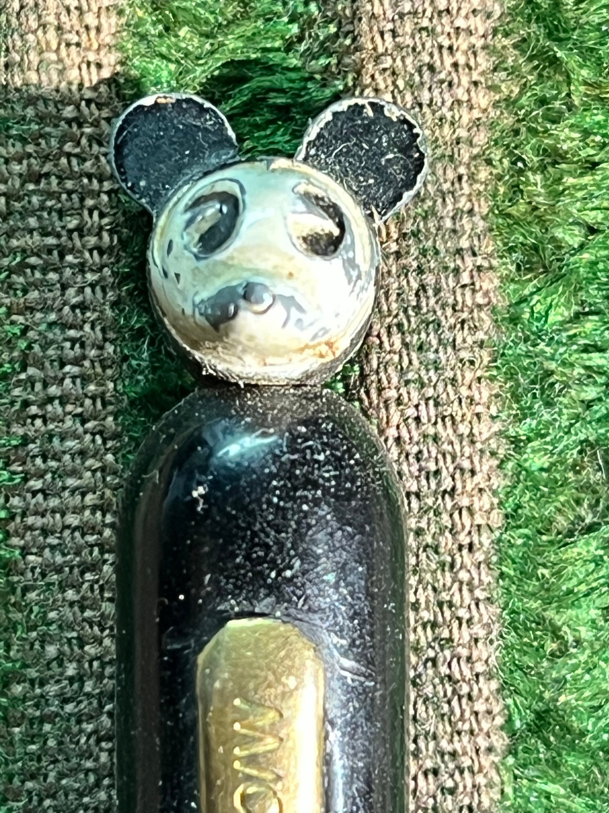 Mickey Mouse fountain pen ca. 1935 made by Inkograph + Mickey Mouse ballpoint Mickey Mouse fountain pen ca. 1935 made by Inkograph + Mickey Mouse ballpoint