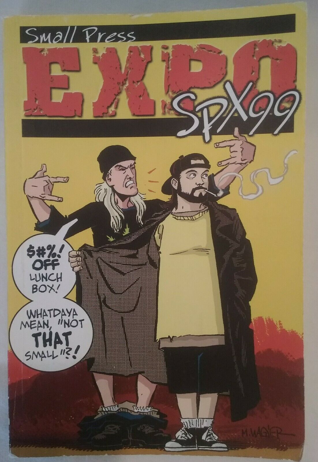 Expo SPX99 manga Jay and Silent Bob Cover