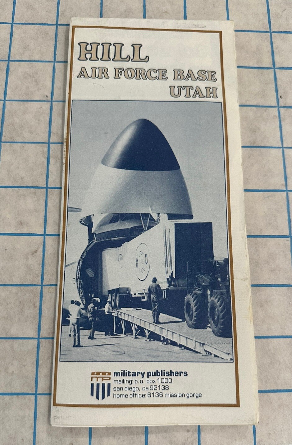 Vintage Hill Air Force Base Map Brochure 60’s USAF Home of the Fighting Falcons Vintage Hill Air Force Base Map Brochure 60’s USAF Home of the Fighting Falcons