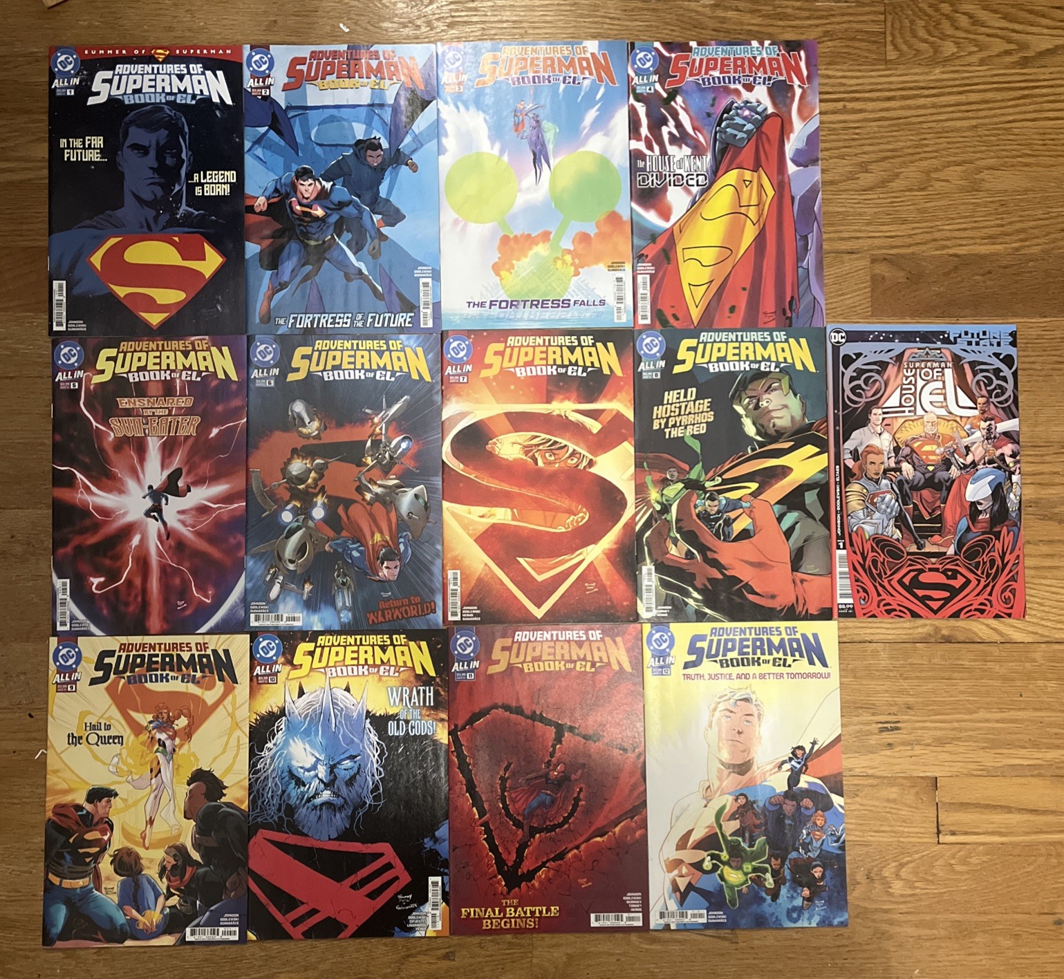Adventures of Superman: Book of El #1-12 + House Of El #1 (NM-FN) Adventures of Superman: Book of El #1-12 + House Of El #1 (NM-FN)