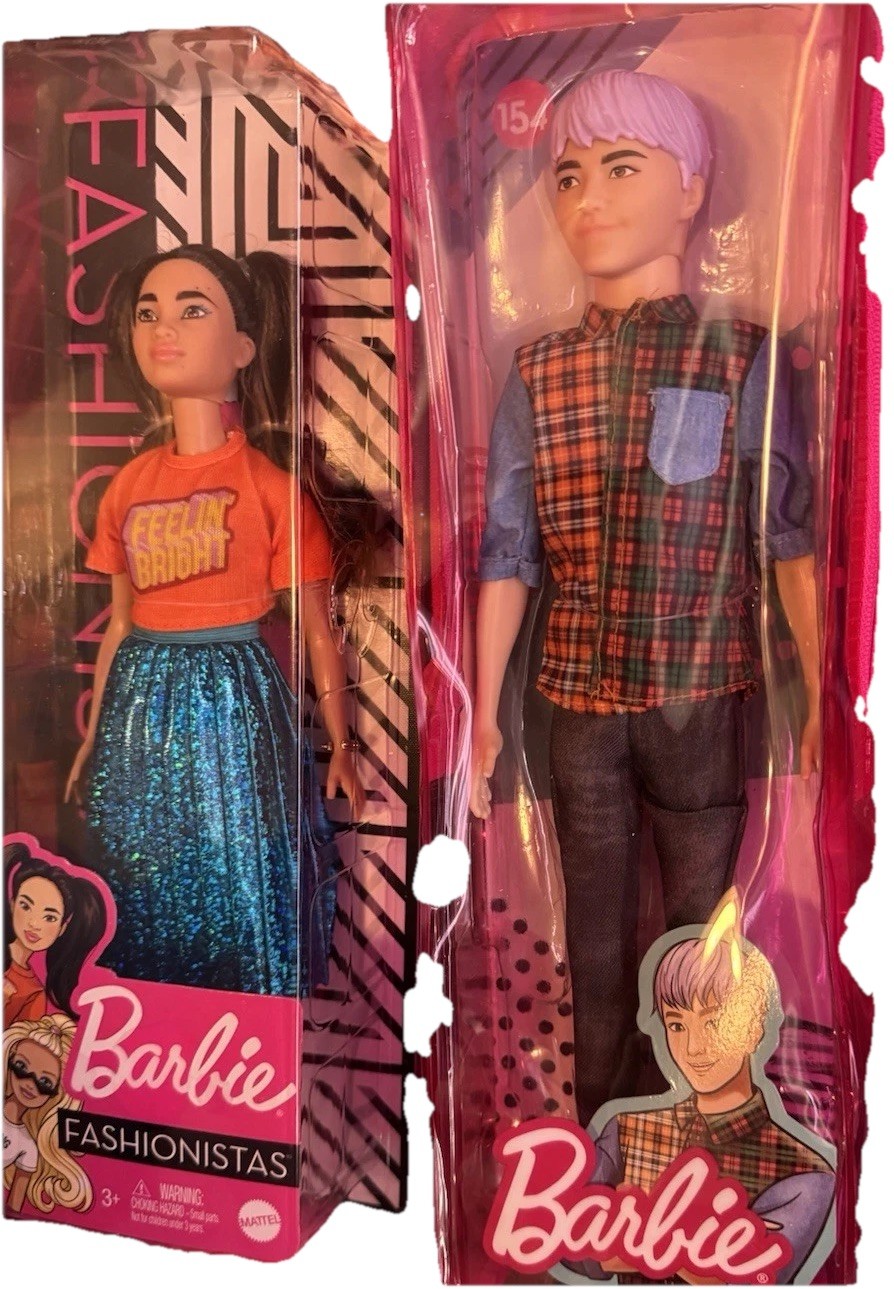 Barbie Ken Fashionistas 154 with 145 One Free With Two Purchases Barbie Ken Fashionistas 154 with 145 One Free With Two Purchases