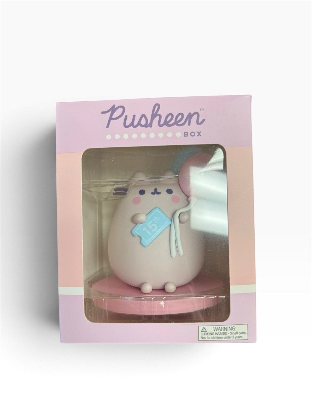 Pusheen Vinyl Figure 2025 Spring Box Exclusive Cat 15th Anniversary NEW IN BOX Pusheen Vinyl Figure 2025 Spring Box Exclusive Cat 15th Anniversary NEW IN BOX