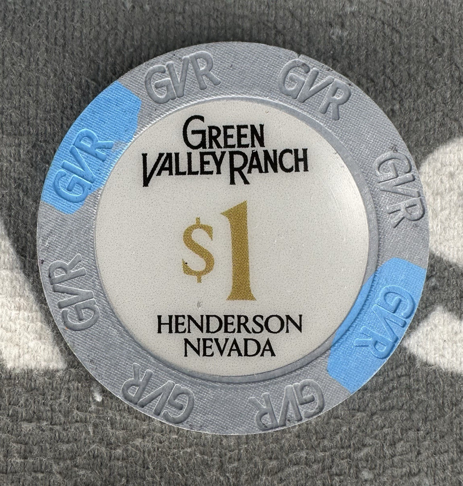 π°π²$1 Green Valley Ranch GVR *NEW*Casino Chip Las Vegas NV Stations Casino... π°π²$1 Green Valley Ranch GVR *NEW*Casino Chip Las Vegas NV Stations Casino...