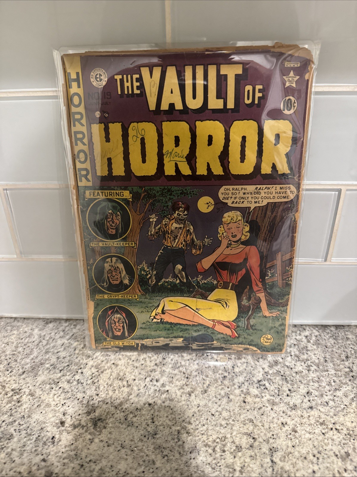Vault of Horror #19 Very Nice Pre-Code Horror Golden Age EC Comic 1951 Vault of Horror #19 Very Nice Pre-Code Horror Golden Age EC Comic 1951