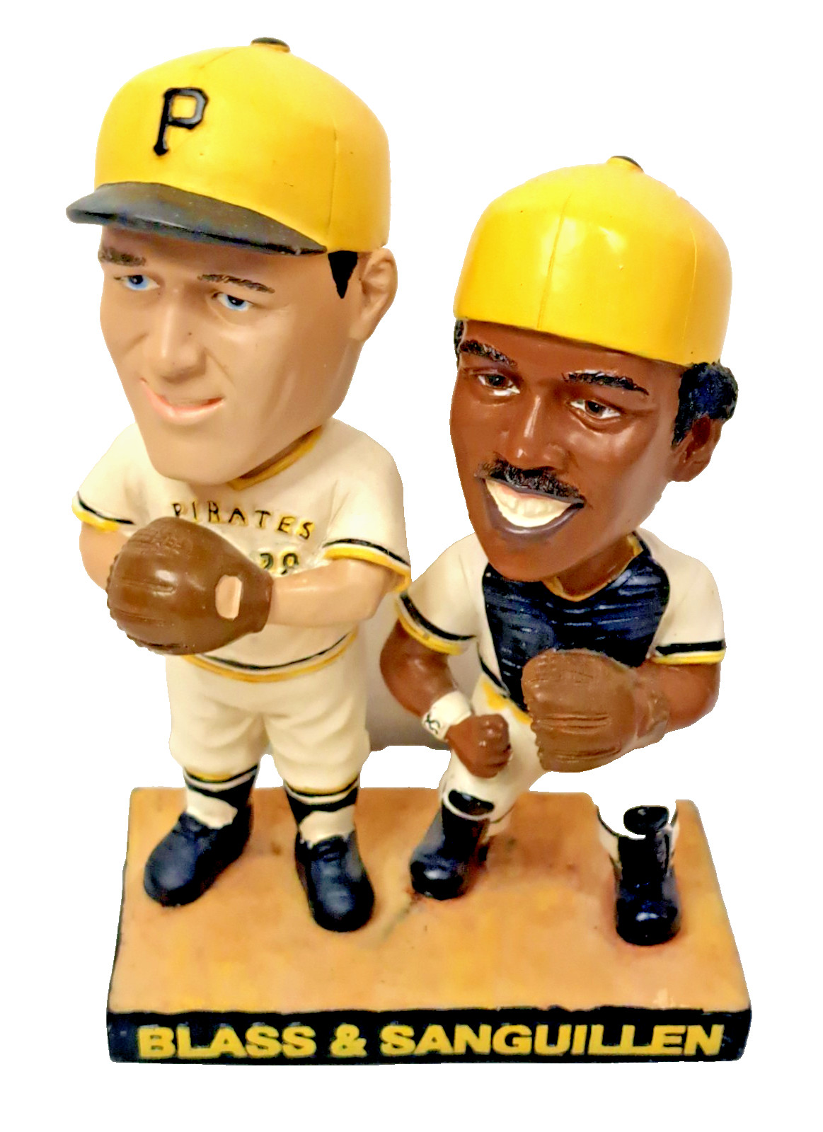 Pittsburgh Pirates Double Bobblehead Blass 23 San / Guillen 35 WITH Box & TCKET Pittsburgh Pirates Double Bobblehead Blass 23 San / Guillen 35 WITH Box & TCKET