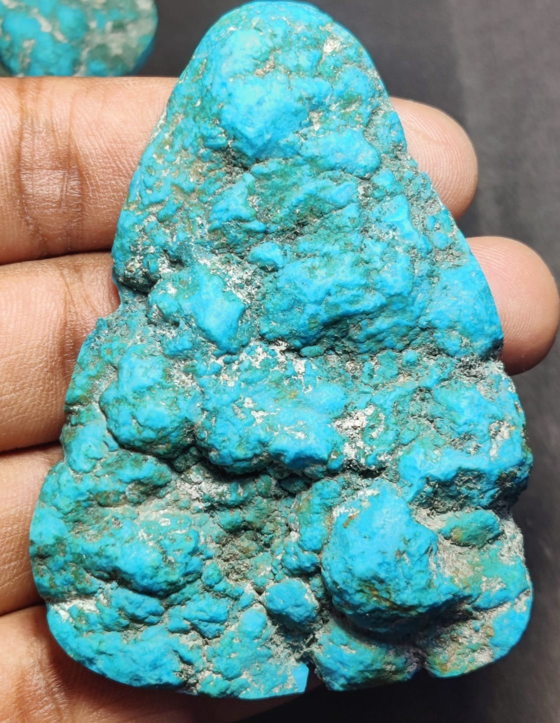 Buy Blue Turquoise Rough Slice cabochon Mineral Crystal 248 Ct Buy Blue Turquoise Rough Slice cabochon Mineral Crystal 248 Ct