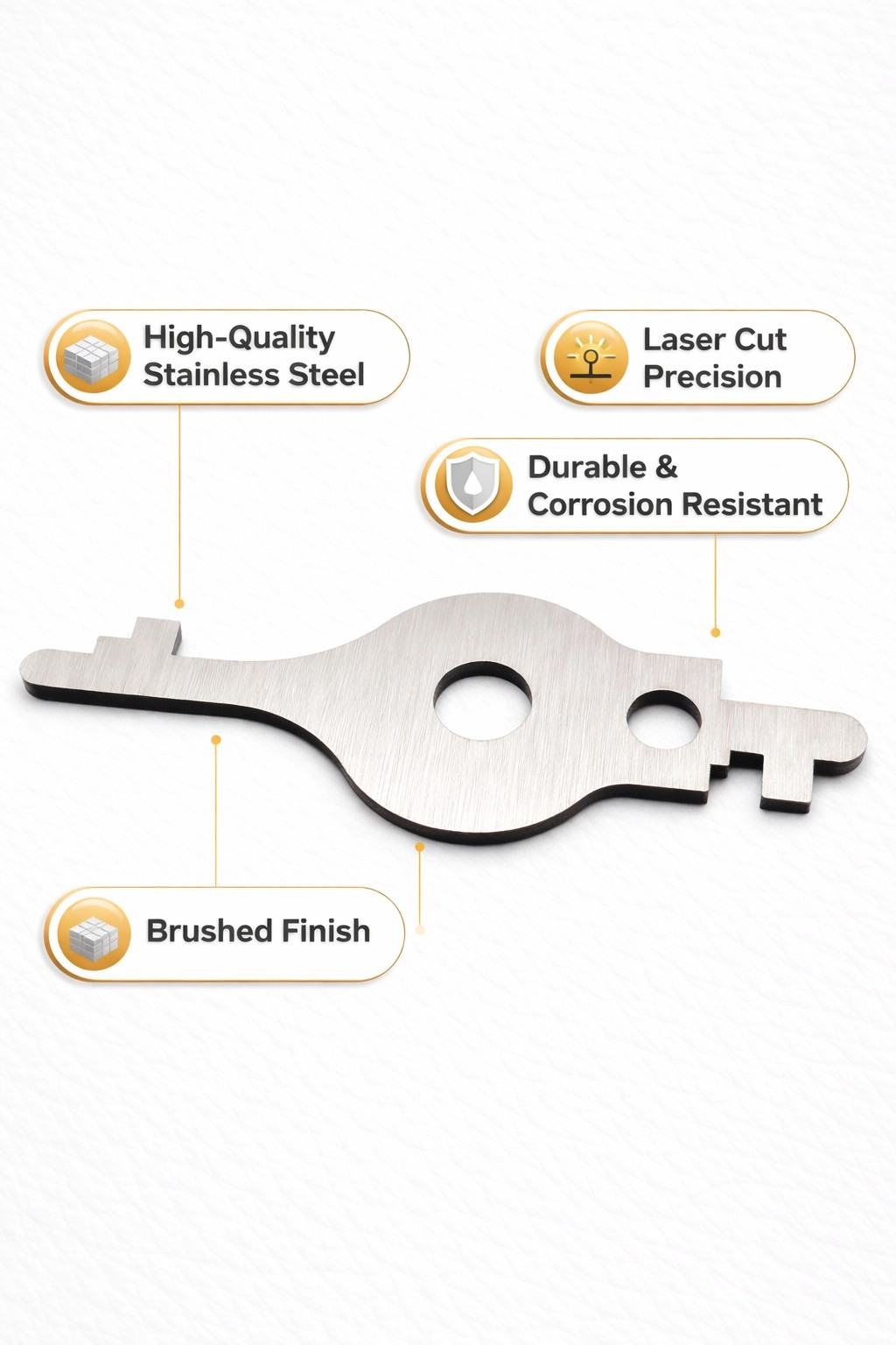 ADD-O-BANK KEY - Original Replica - Includes Instructions - Stainless FREE GIFT