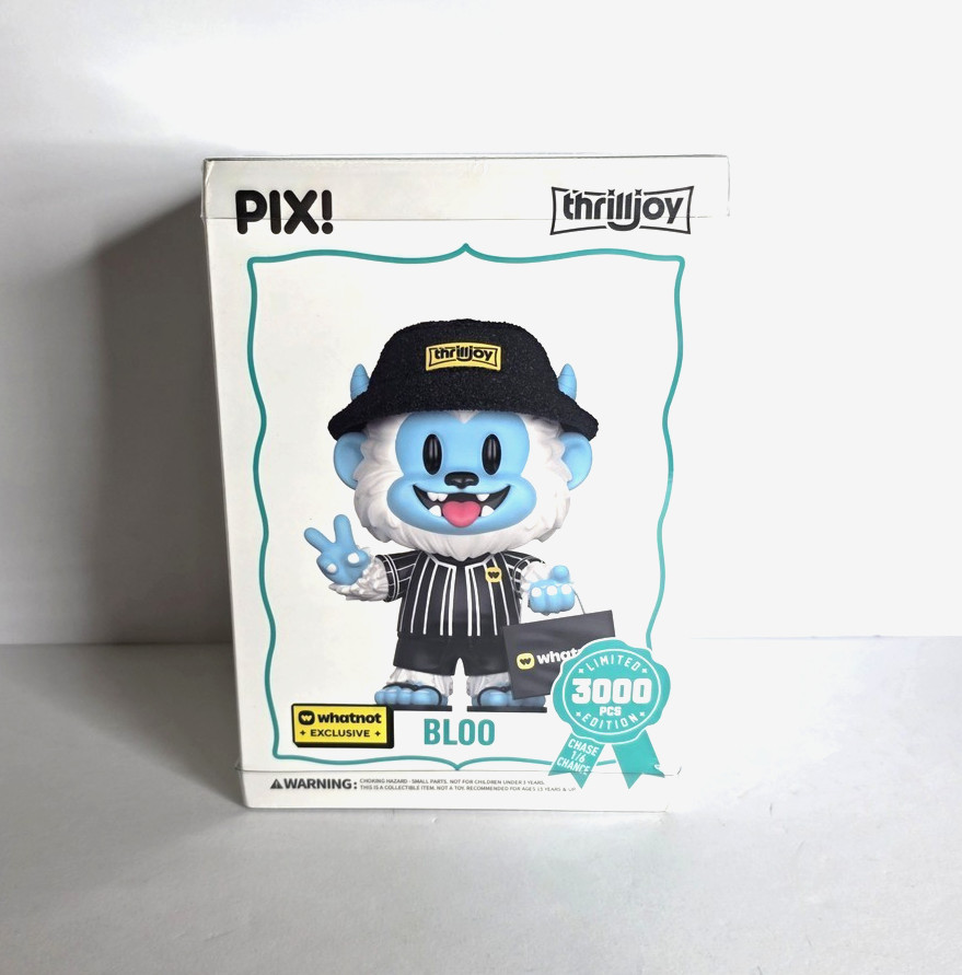 NYCC 2026 Exclusive Whatnot Thrilljoy PIX Bloo LE 3000 Vinyl Figure - NEW SEALED NYCC 2026 Exclusive Whatnot Thrilljoy PIX Bloo LE 3000 Vinyl Figure - NEW SEALED
