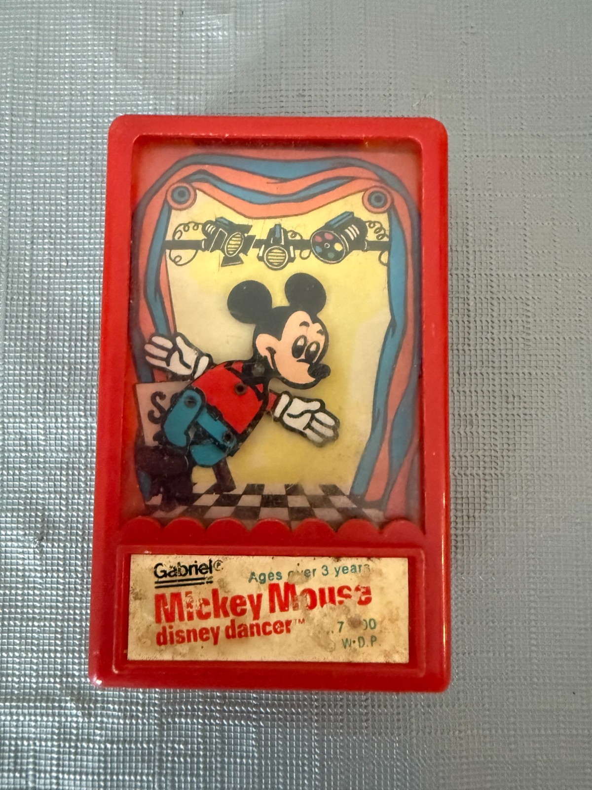 Vintage 1975 Gabriel Mickey Mouse Disney Dancer Toy Hong Kong #110 Vintage 1975 Gabriel Mickey Mouse Disney Dancer Toy Hong Kong #110
