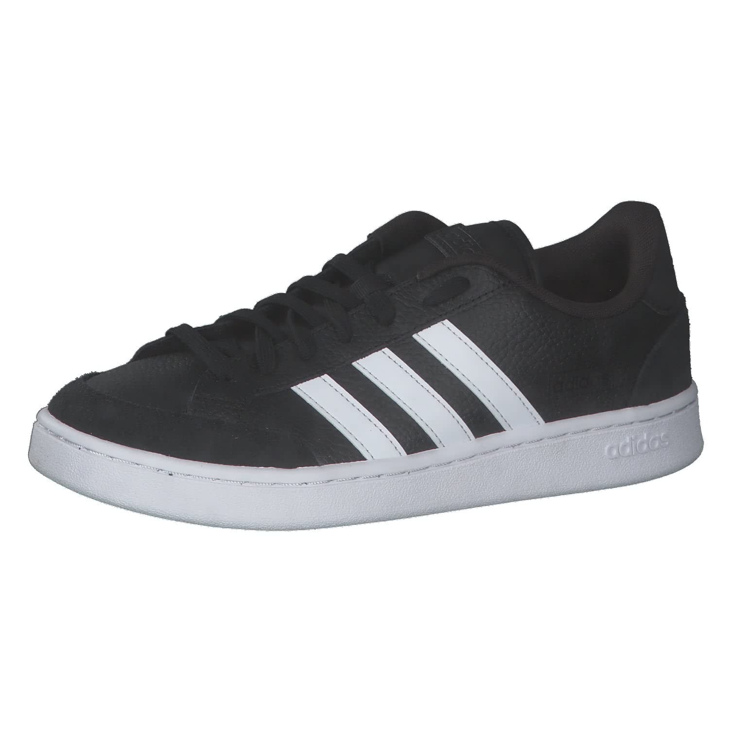 [Adidas] Grand Court Se Sneakers, Core Black/Footwear White/Dove Grey (Fw6690),_
